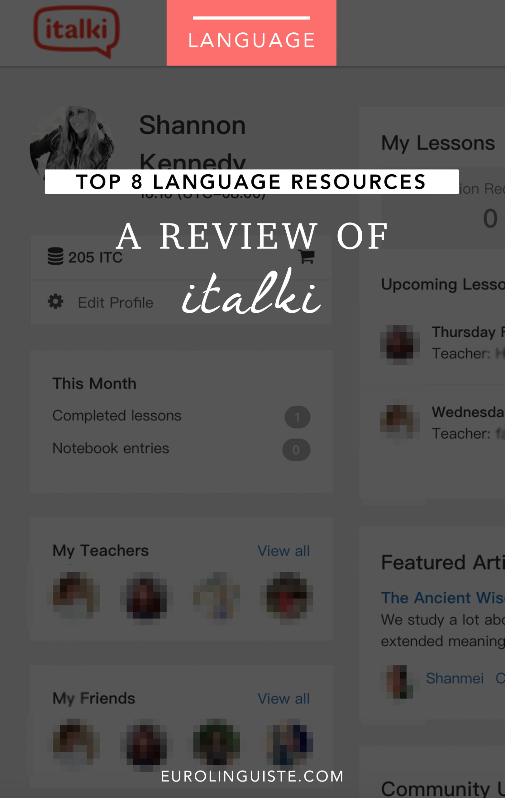 A Review of iTalki | Top 8 Language Learning Resources