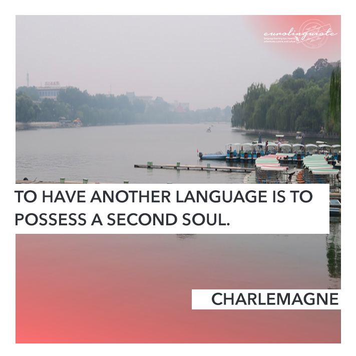 To have another language is to possess a second soul.
CHARLEMAGNE
