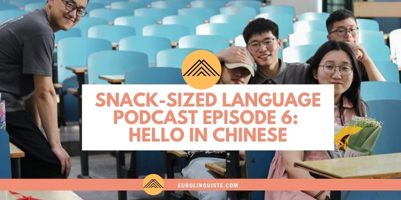Learn how to say "hello" in Chinese in this episode of Snack Sized Language