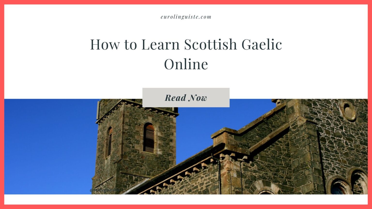 Scottish Lessons How to Learn Scottish Gaelic Online | Eurolinguiste