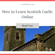 Learn Scottish Gaelic Online